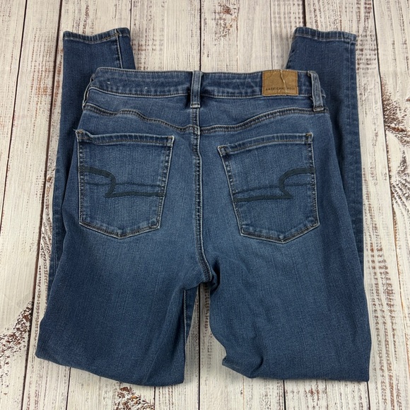 American Eagle Outfitters super high rise jeggings Size 6 - Picture 10 of 13